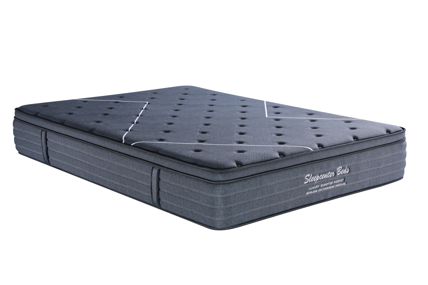 Orthopedic Luxury Euro Top Pocket Sprung Mattress - Queen - Medium