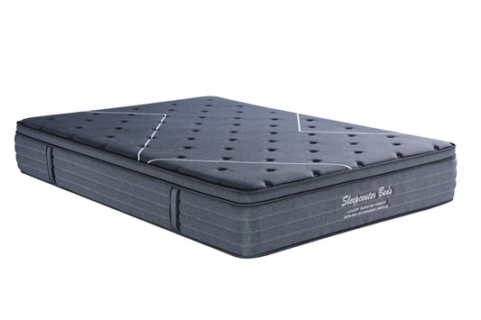 Orthopedic Luxury Euro Top Pocket Sprung Mattress - Double - Medium Firm