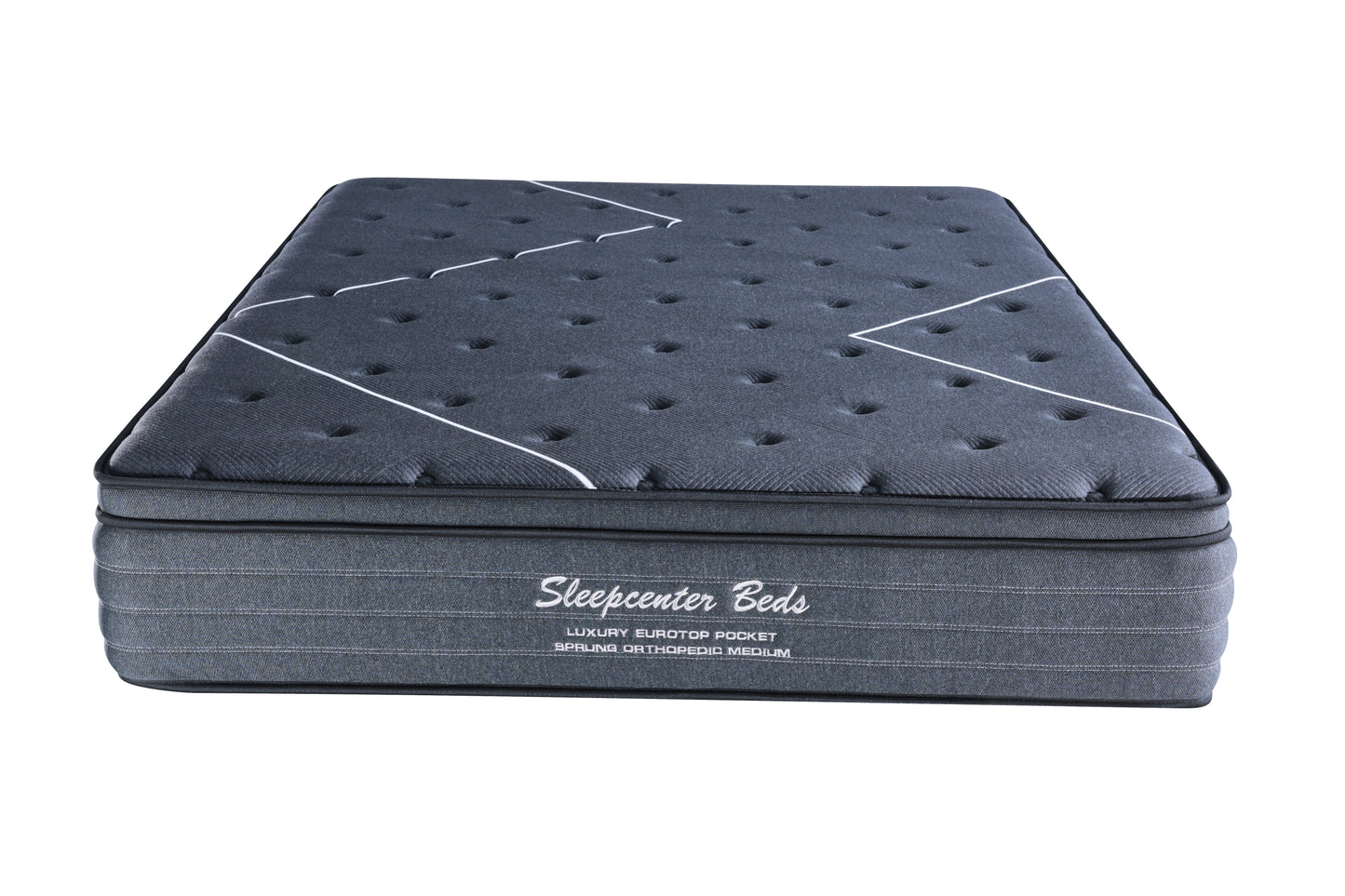 Orthopedic Luxury Euro Top Pocket Sprung Mattress - Queen - Medium