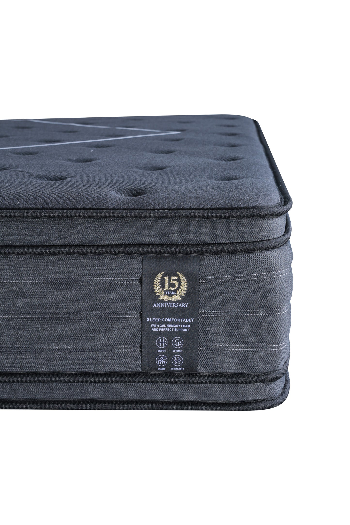 Orthopedic 2 x Cool Gel Top Pocket Sprung Mattress - King - Ultimate