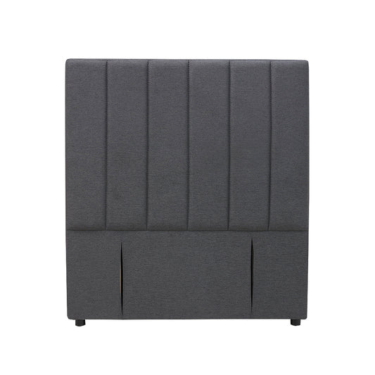 Modern Fullboard Headboard  - King Single - Charcoal