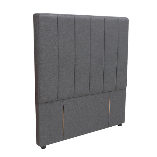 Modern Fullboard Headboard  - King Single - Charcoal