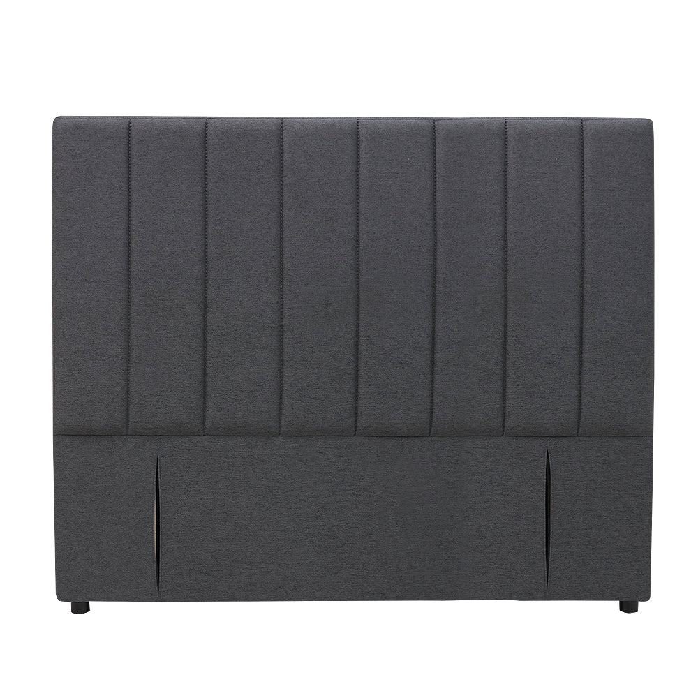 Modern Fullboard Headboard - Queen - Charcoal