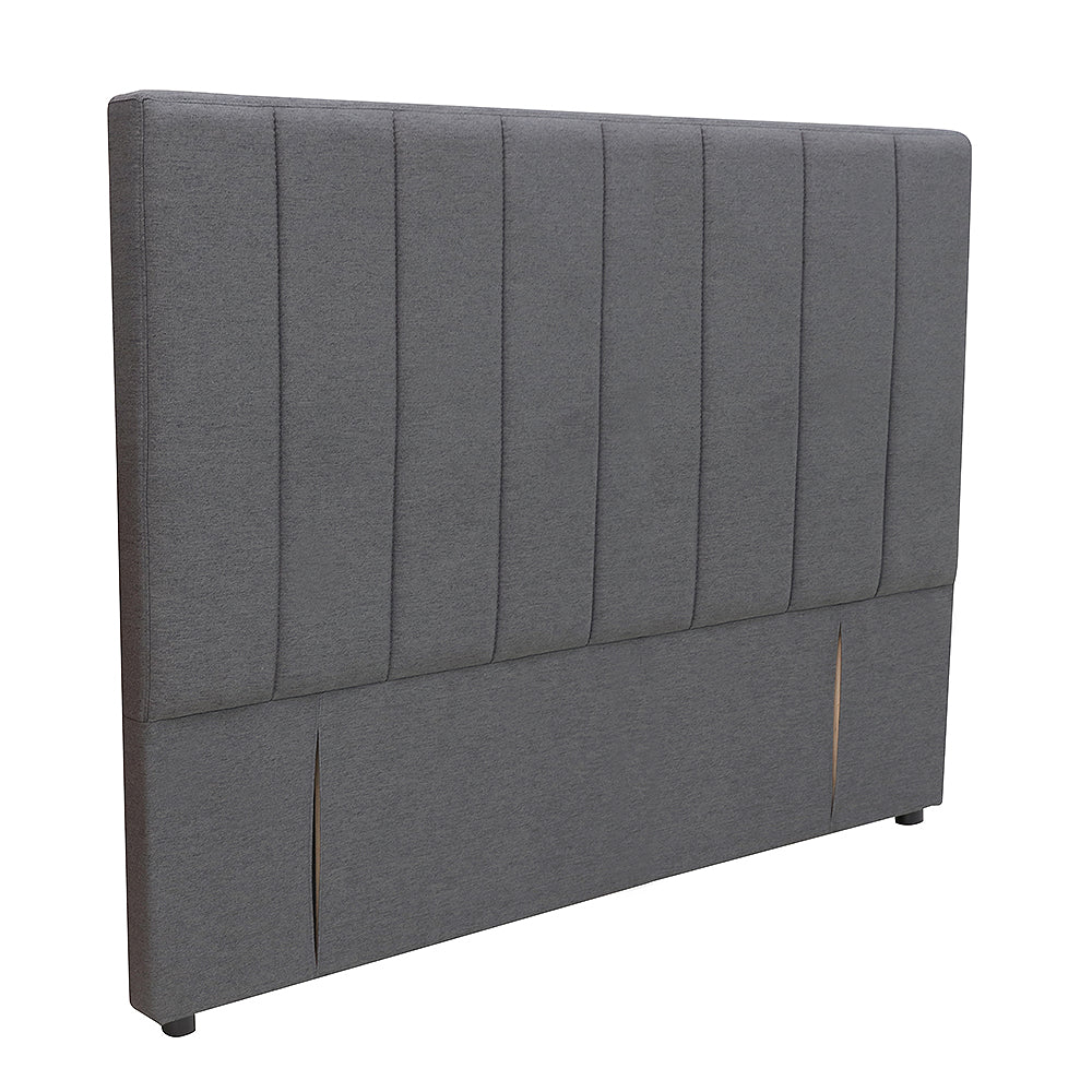 Modern Fullboard Headboard - Queen - Charcoal