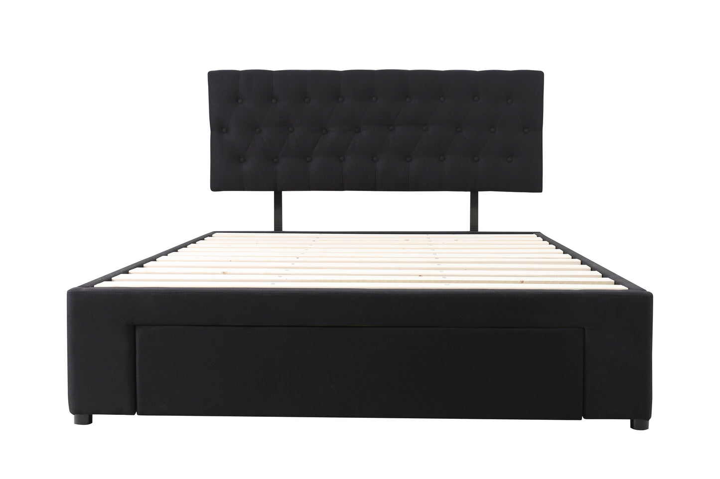 King Euro Top 5 Zone Pocket Spring Mattress & 3 drawers bed base with headboard Combo