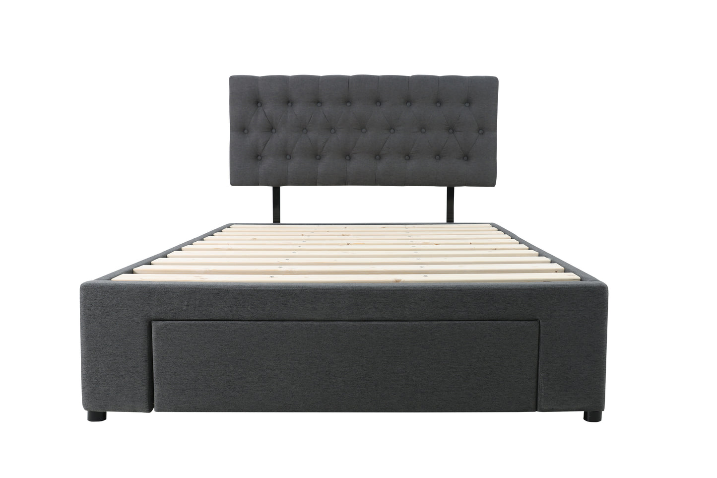 King Euro Top 5 Zone Pocket Spring Mattress & 3 drawers bed base with headboard Combo
