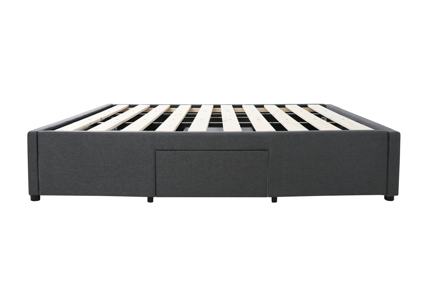 King Euro Top 5 Zone Pocket Spring Mattress & 3 drawers bed base with headboard Combo