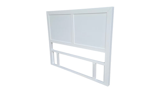 Taranaki Solid Pine Headboard - King - White