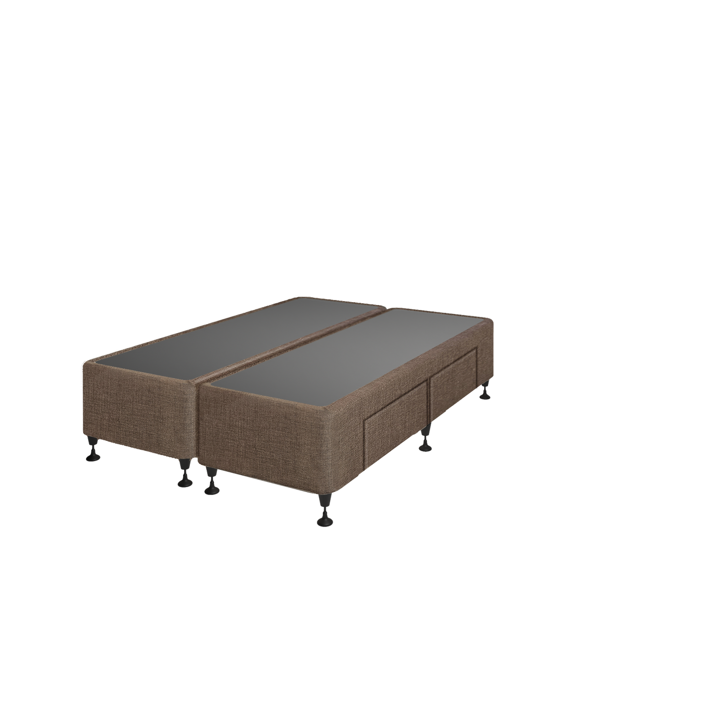 NZ Made Solid 4 Drawer Split Base - Queen