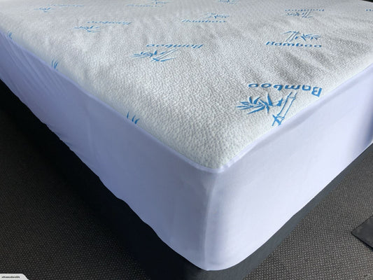 Waterproof Mattress Protector - Double - Bamboo Fabric
