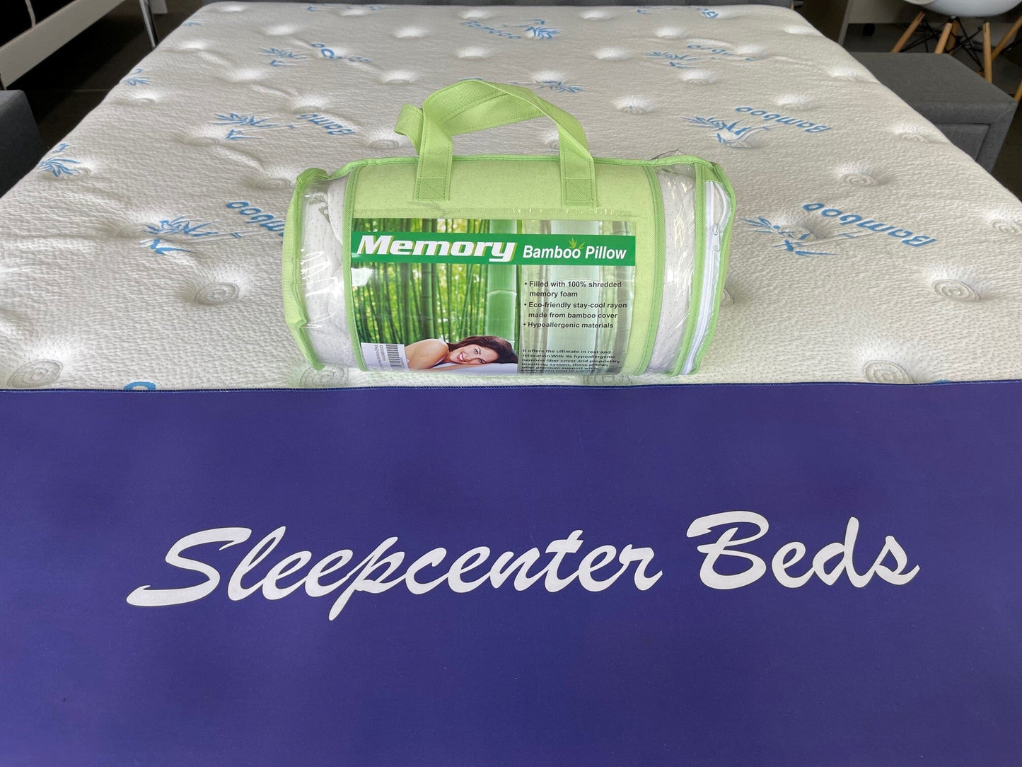 Shredded Memory Foam Pillow - Pack of 2