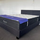 SUPER KING 5 ZONE pocket spring Euro top mattress and  bed frame combo