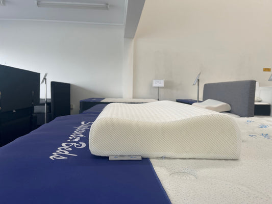 Soft Cooling Gel Memory Foam Pillow - Contour