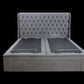 Electrical Adjustable Bed Base With Storage Bed Frame - Super King - Charcoal