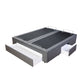 Electrical Adjustable Bed Base With 3 Drawer Storage Bed - Super King - Charcoal
