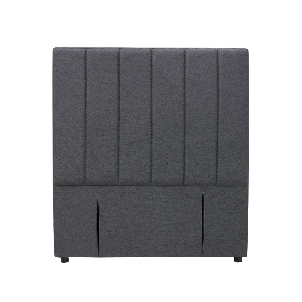 Modern Fullboard Headboard  - King Single - Charcoal