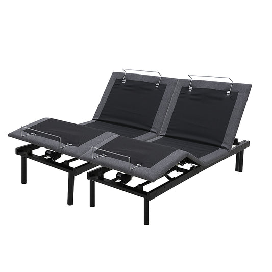 Electrical Adjustable Bed Base - Super King - Charcoal
