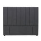 King Euro Top 5 Zone Pocket Spring Mattress & Modern Channel-Tufted 3-Drawer Storage Bed Frame Combo
