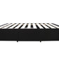 Bed Bases with 3 Drawers - Queen - Black
