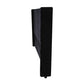 Modern Fullboard Headboard with Wings  - King - Velvet Black