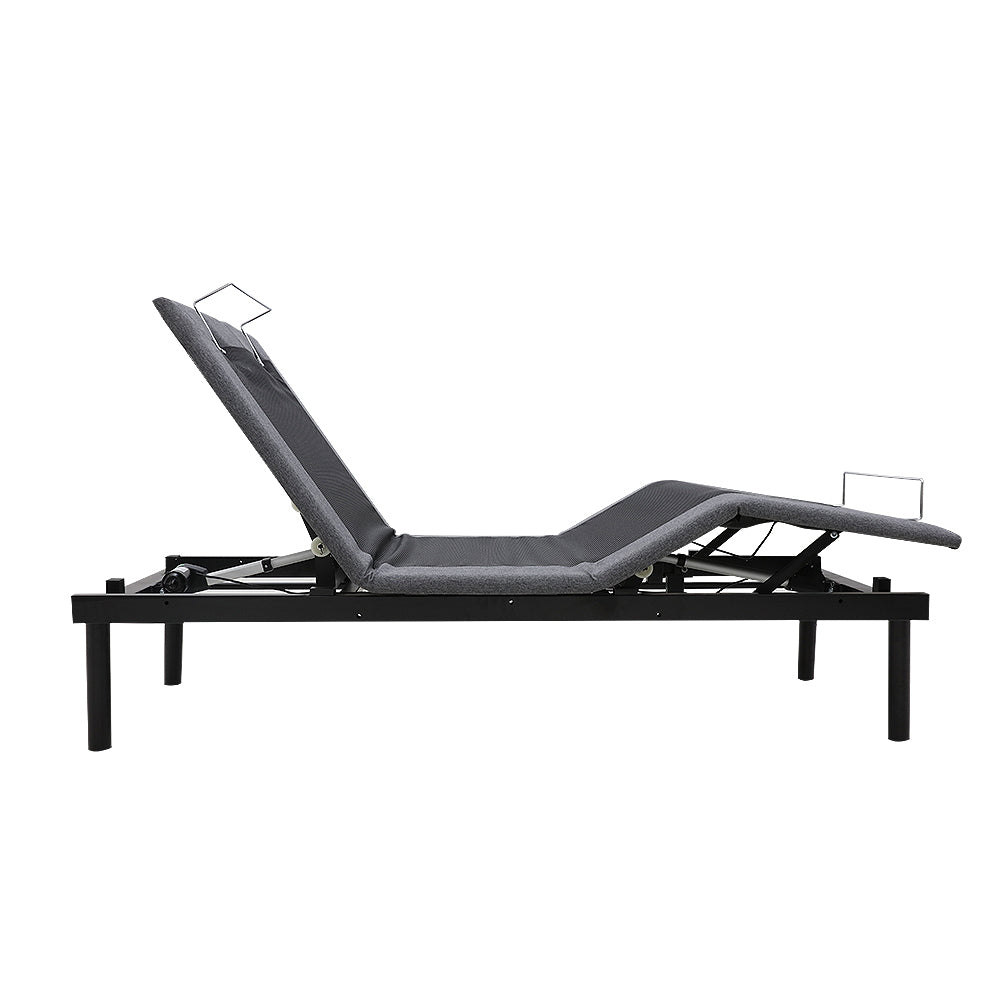 Electrical Adjustable Bed Base - Long single - Charcoal
