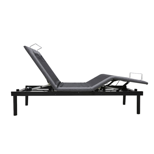 Electrical Adjustable Bed Base - Long single - Charcoal