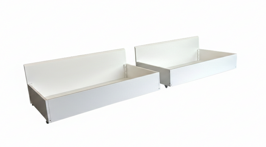 Taranaki Solid Pine Drawer - White ( 2 Drawers set )