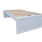 Taranaki Solid Pine Bed Base - King Single - White
