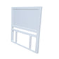 Taranaki Solid Pine Headboard - King Single - White