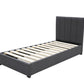 Single 5 Zone Pocket Spring Mattress & Bed frame with Modern head board Combo