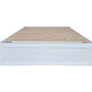 Taranaki Solid Pine Bed Base - Double - White