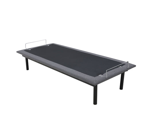 Electrical Adjustable Bed Base - Long single - Charcoal