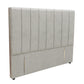Modern Fullboard Headboard  - King - Grey