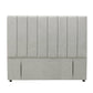 Modern Fullboard Headboard  - King - Grey