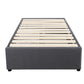 Bed Bases with 2 Drawers  - Single - Charcoal