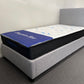 Sleepcenter King Single 5 Zone Pocket Spring Mattress & Bed frame with headboard Combo