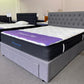 Double Euro Top 5 Zone Pocket Spring Mattress &3 drawers bed base with headboard Combo